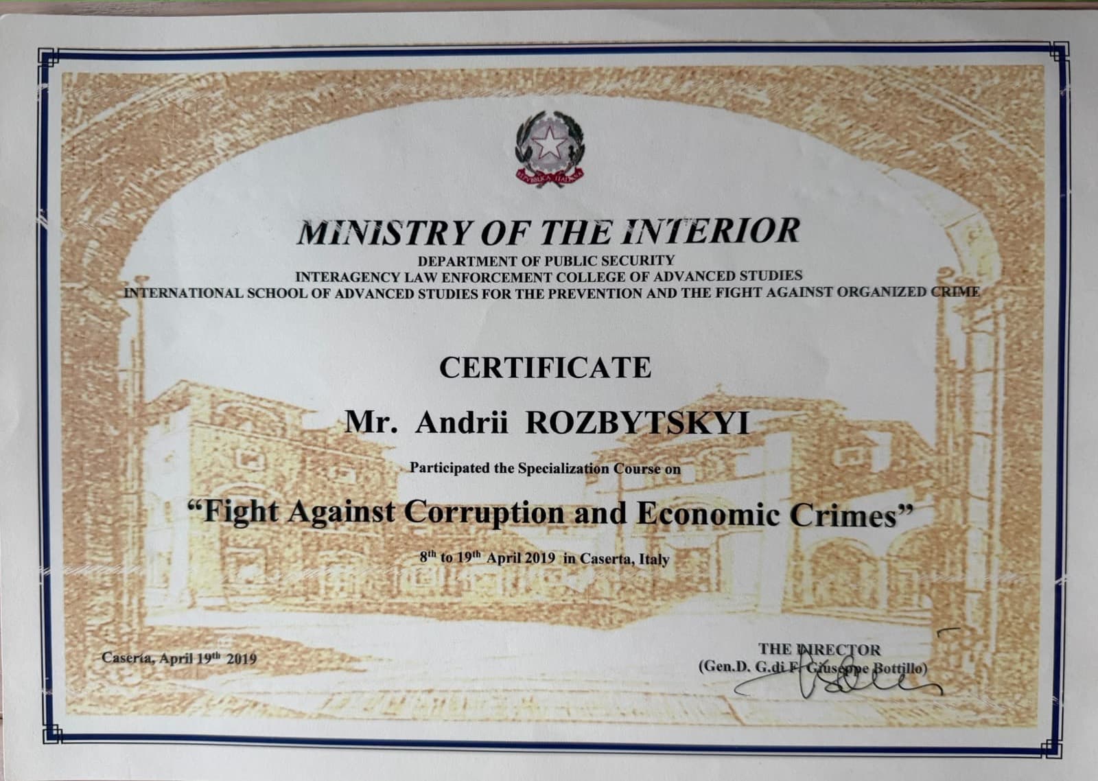 Fight Against Corruption and Economic Crimes